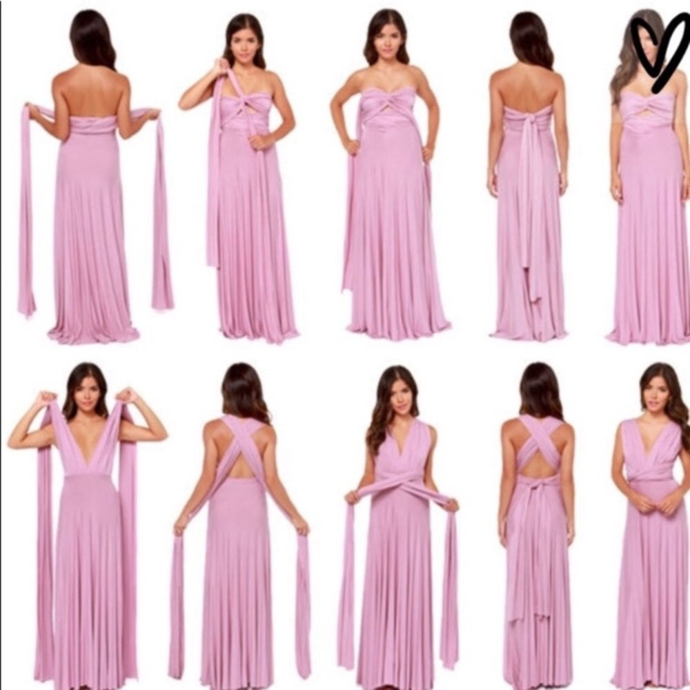 Lulus convertible dress